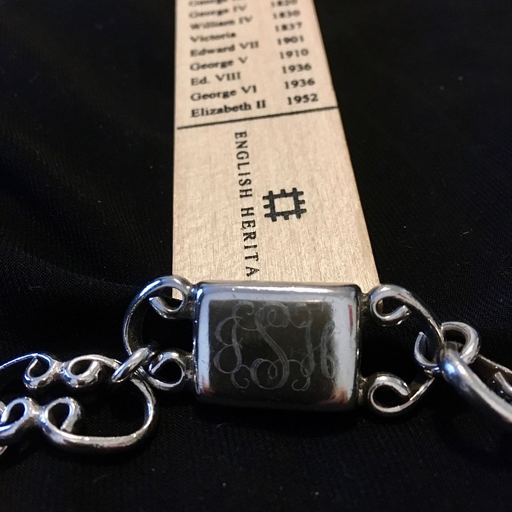 Monogram Sterling Silver Bracelet - image 2